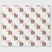 paardenrennen cadeaupapier (Vlak)