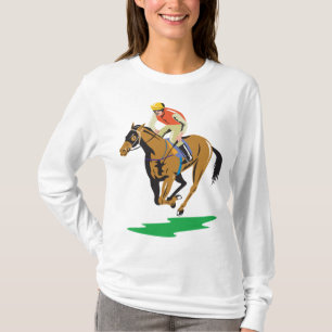 Paardenrennen Jockey Galopperen T-shirt