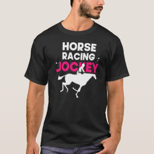 Paardenrennen Jockey Renner Renpaarden T-shirt