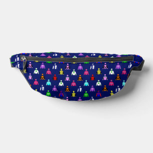 Paardenrennen Jockey Silks Patroon Heuptasje