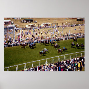 Paardenrennen Poster