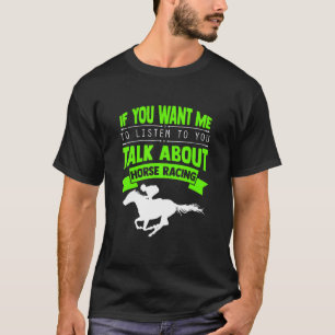 Paardenrennen Racing Jockey Paardenrennen Paarden T-shirt