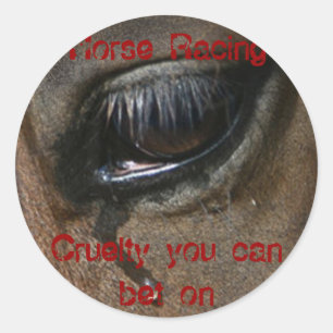 Paardenrennen Stickers