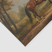 Paardenrenner 1 Decoupage Papier (Detail)