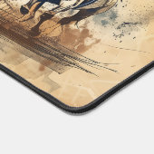 paardenrensport-schets bureaumat (Hoek)