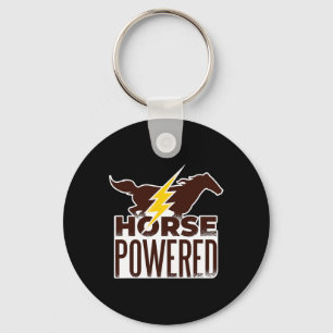 Paardenriemen aangedreven sleutelhanger