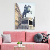 Paardenruis van koning Louis XIV (1816-22) (bro Canvas Afdruk (Insitu (Woonkamer))