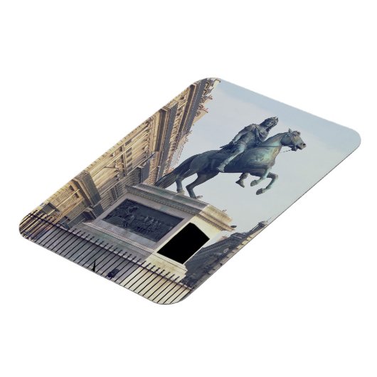 Paardenruis van koning Louis XIV (1816-22) (bro Magneet (Linkerzijde)