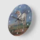 Paardenschilfering van Appaloosa Ronde Klok (Hoek)