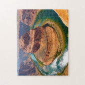 Paardenschoenbocht Colorado Rivier Arizona. Legpuzzel (Verticaal)