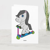 Paardenscooter Kaart (Achterkant)