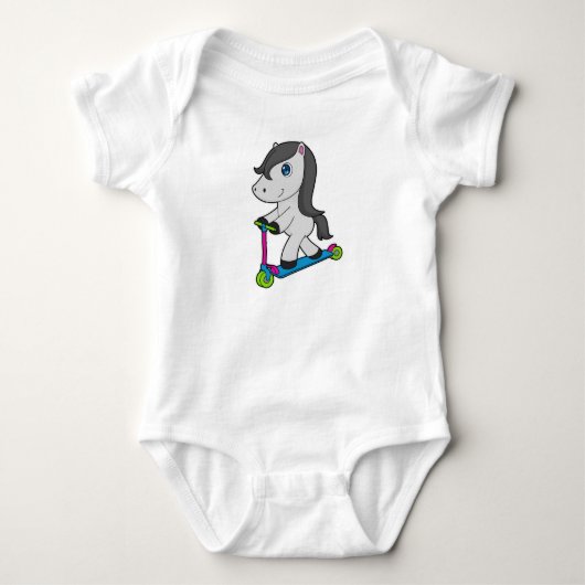 Paardenscooter Romper (Voorkant)