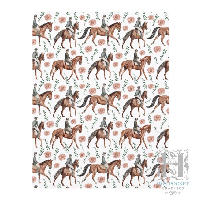Paardenscrapbookpapier (Creator heeft geüpload)