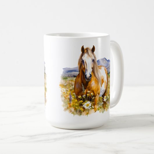 Paardenserie 15 oz Classic Mok (Voorkant rechts)