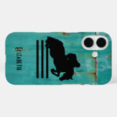 PaardenShow Hunter Jumper Silhouette Case-Mate iPhone Case (Achterkant (horizontaal))