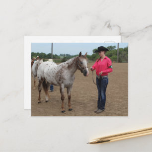 Paardenshow Showmanship Briefkaart