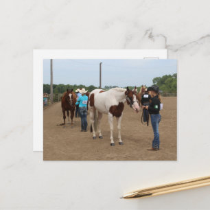 Paardenshow Showmanship Briefkaart
