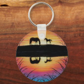 paardensleutelhanger - reflectie sleutelhanger (Voorkant)