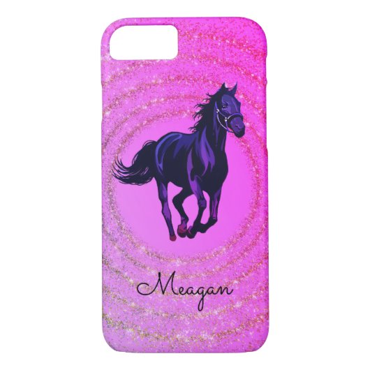 Paardenspaardoos Aangepaste iPhone/iPad-draagtas Case-Mate iPhone Case (Achterkant)
