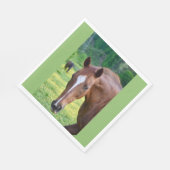 paardenspel servet (Hoek)