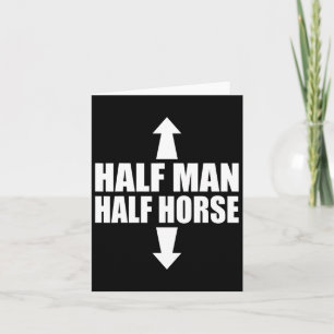 Paardensport cadeaus voor paardenliefhebbers half kaart