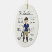 Paardensport Keramisch Ornament (Rechts)