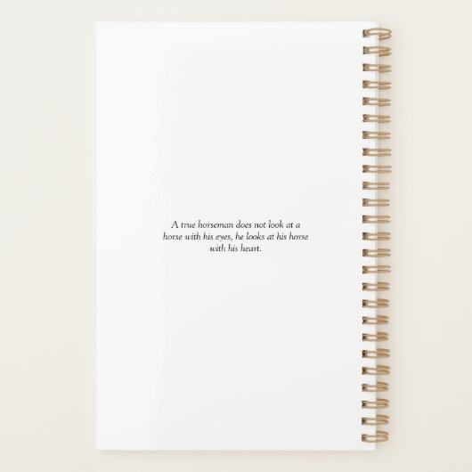  paardensport succes planner (Achterkant)