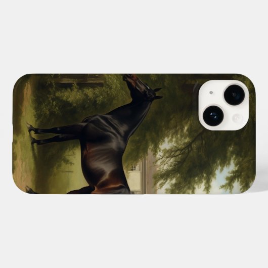 paardensportschokken Case-Mate iPhone case (Achterkant (horizontaal))