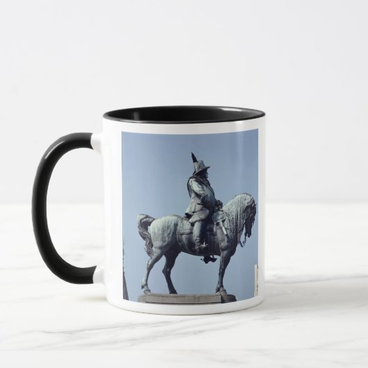 Paardensportstandbeeld Charles Gustav X. , Mok (Links)