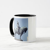 Paardensportstandbeeld Charles Gustav X. , Mok (Voorkant links)