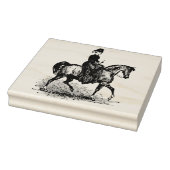 Paardensportvrouw Rubber Kunststempel Rubberstempel (Stempel)