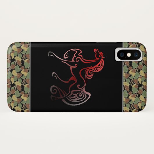 Paardenstaarten Case-Mate iPhone Case (Achterkant (horizontaal))