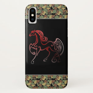 Paardenstaarten iPhone X Hoesje