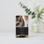  paardenstaarten visitekaartje (Staand voorkant)