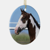 Paardenstand verven keramisch ornament (Rechts)