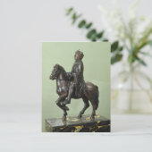 Paardenstandbeeld Karel de Grote 2 Briefkaart (Staand voorkant)