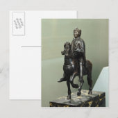 Paardenstandbeeld van Charlemagne Briefkaart (Voorkant / Achterkant)