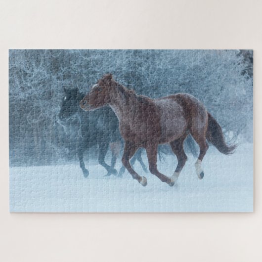 Paardenstation Legpuzzel (Horizontaal)