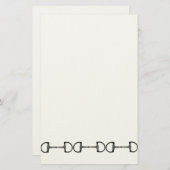 Paardenstraten Briefpapier (Voorkant / Achterkant)