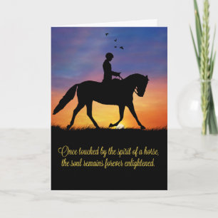 Paardensympathie voor Dressage Rider Kaart