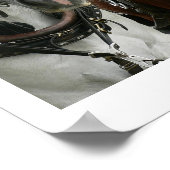 Paardentekening Poster (Hoek)