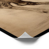 Paardentekening, poster van houtskool (Hoek)