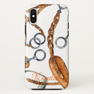 Paardenthema Telefoondraagtas iPhone X Hoesje