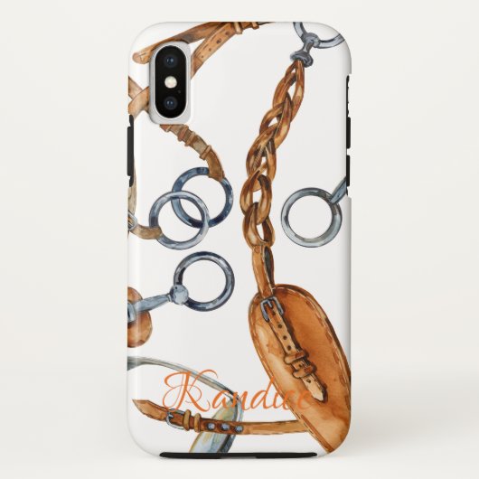 Paardenthema Telefoondraagtas Case-Mate iPhone Case (Achterkant)
