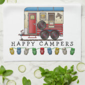 Paardentrailer Theedoek (Gevouwen)