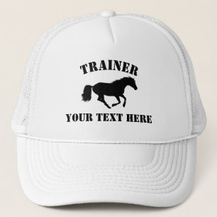 Paardentrainer of -werf trucker pet