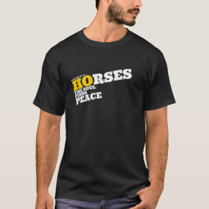 Paardentrust Vrede en Verbinding met T-shirt