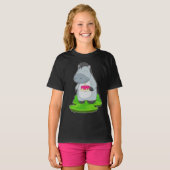 paardenverjaardagstaart t-shirt (Voorkant volledig)