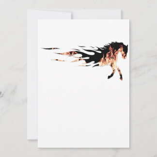 Paardenvlammen, Paard Logo, Paard Bedankkaart