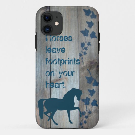 Paardenvoetafdrukken Case-Mate iPhone Case (Achterkant)